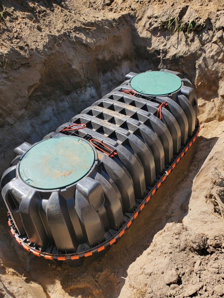 Septic Tanks And Leach Lines