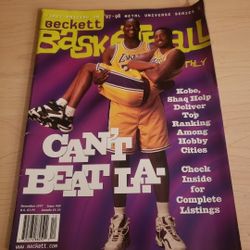 '97-'98 Basketball Beckett Kobe & Shaq