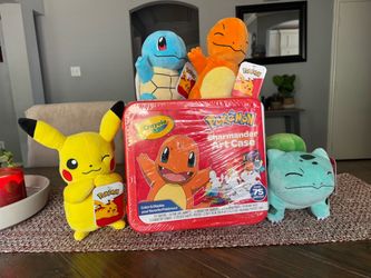 Crayola Pokémon Charmander Art Set w Plushies
