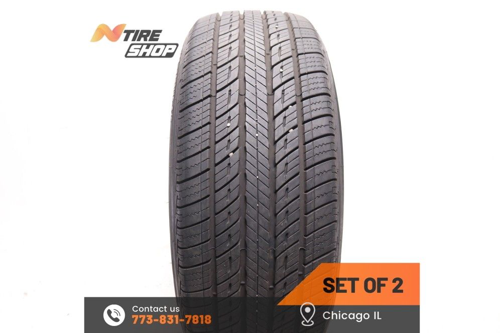 Set of 2 Used  9/32    235/50R19  99V  Uniroyal  Tiger Paw Touring A/S