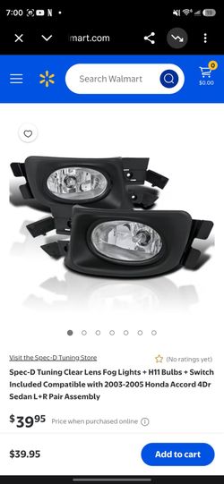 Honda Accord Fog Lights
