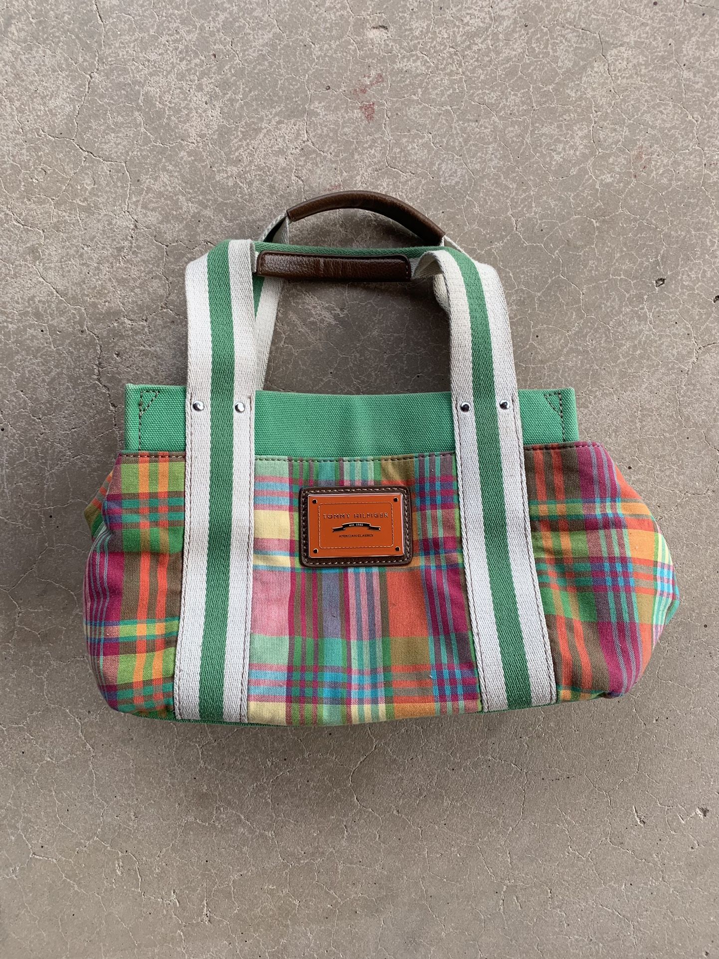 NWOT Y2K Plaid Tommy Hilfiger Purse