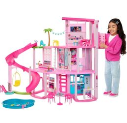 Barbie dream house pool party house