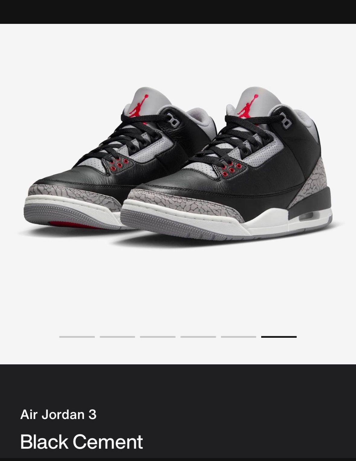 Jordan 3 Cement 7y
