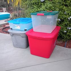 Storage Bins Set of Four 