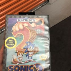 Sonic 2 For Sega Genesis 