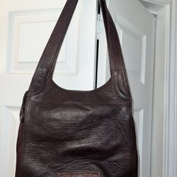 Brown Leather Fossil Purse