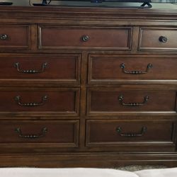 King Size Wood Bedroom Set