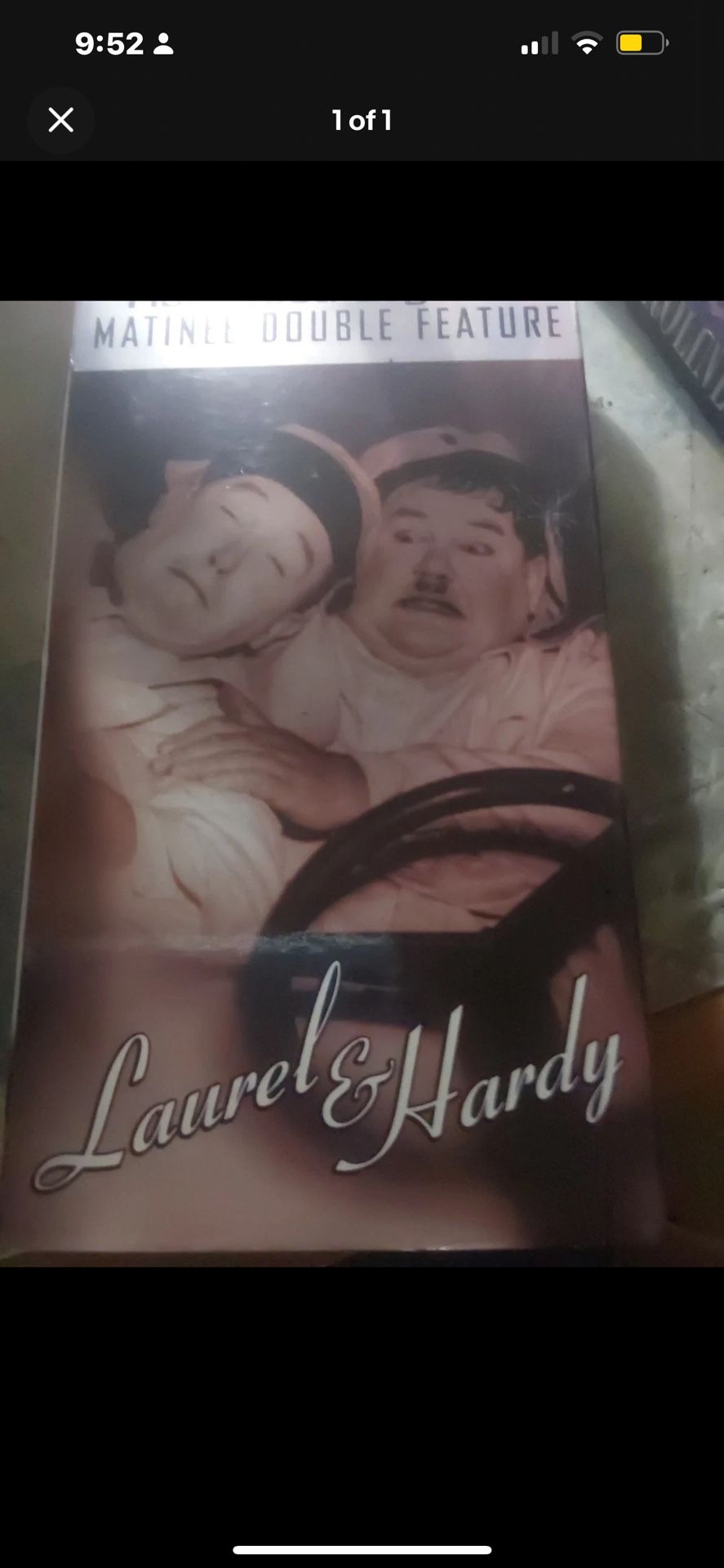 Laurel & Hardy Flying Deuces Utopia Hollywood Legends Double Feature VHS