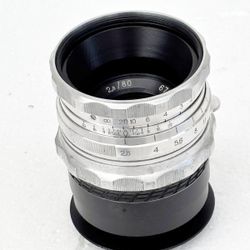 Canon EF EOS 80mm f/2.8 fast manual lens