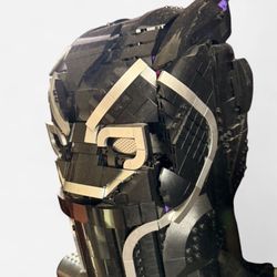 OG Discontinued Black Panther Lego Statue 