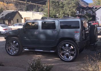 28s and 24s ( 28 inch and 24 inch ) rims for sale or trade