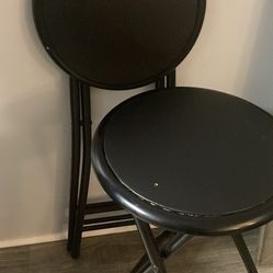 Two Foldable Chairs