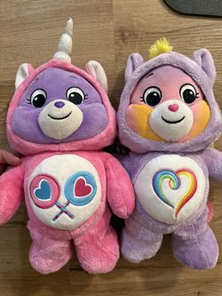 2 Care Bears Plushies 