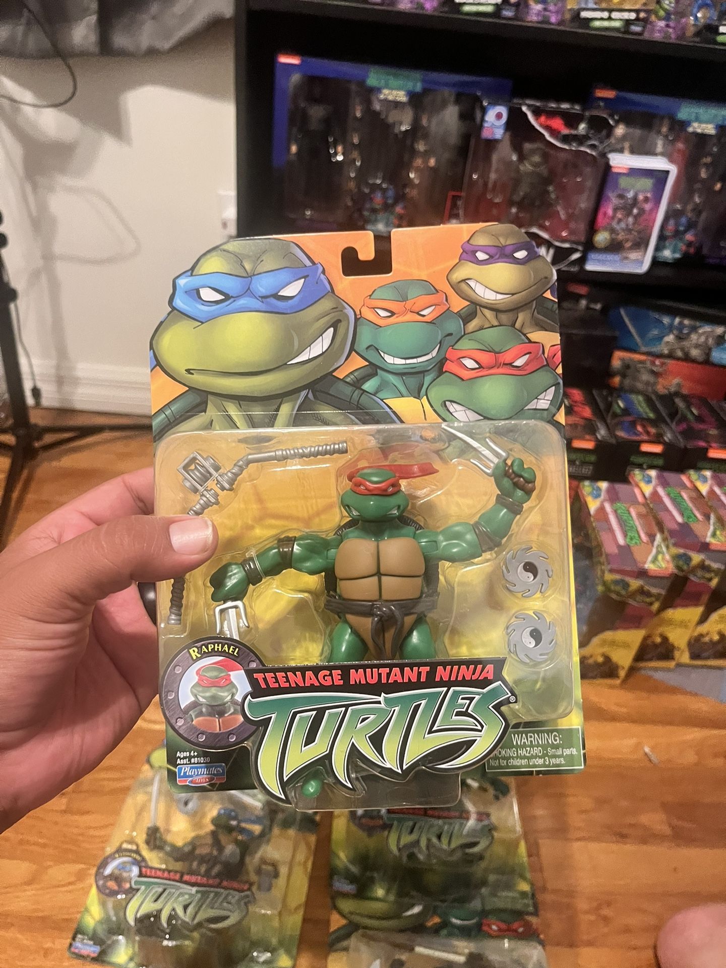 2002 Re release Playmates Line TMNT