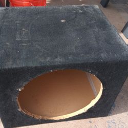 Enclosure For Subwoofer- See Pictures 