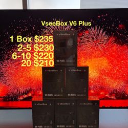 Vseebox V6 Plus Brand New Sealed With Full In-Store Warranty Support V See Box Vsee Superbox Super Box Ps5 Sony Playstation Samsung Xbox Tcl 4K Tv