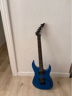 Jackson Electric Guitar Blue