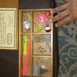 Vintage Fly Fishing Tackle Box