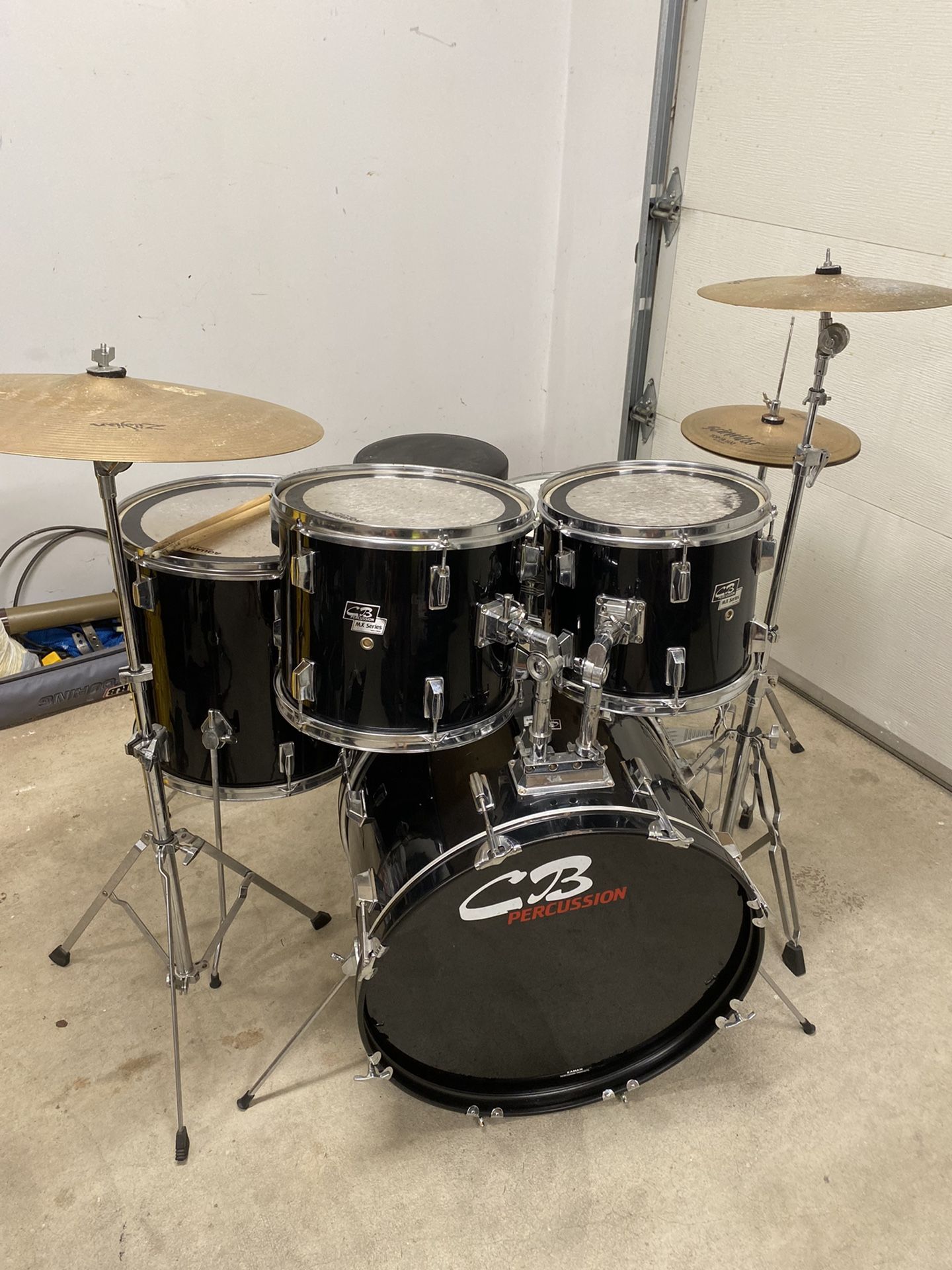 CB Percussion 5 Piece Drum Set