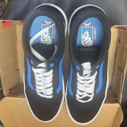 Vans Style 36 Vintage Sport Mens Classic Skate Shoes Beech Ultramarine Size 9