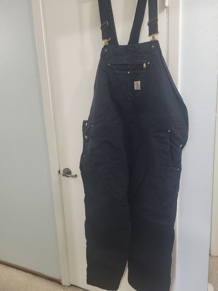 Like New Carhartt Overalls 54x30
