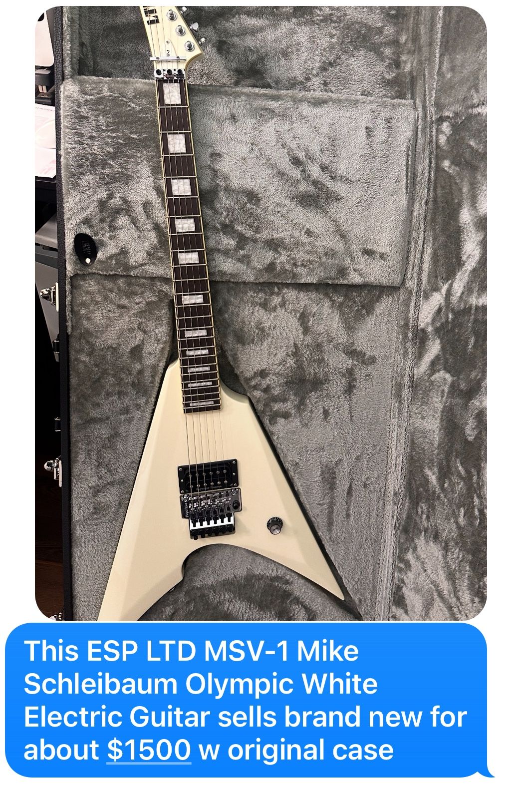 This ESP LTD MSV-1 Mike schleibaum