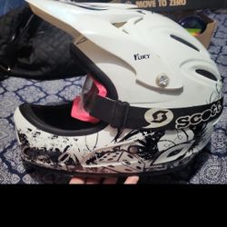 Girls Helmet and Goggles 