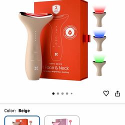 Masajeador facial y cuello 3 en 1 (tipo spa) – NUEVO