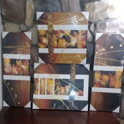 Canvas Art- Abstract Design - Set If 4