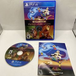 PS4 Playstation 4 Disney Classic Games Aladdin And The Lion King