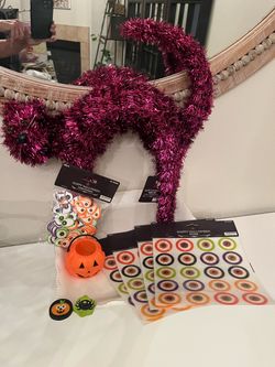 Halloween costume decor