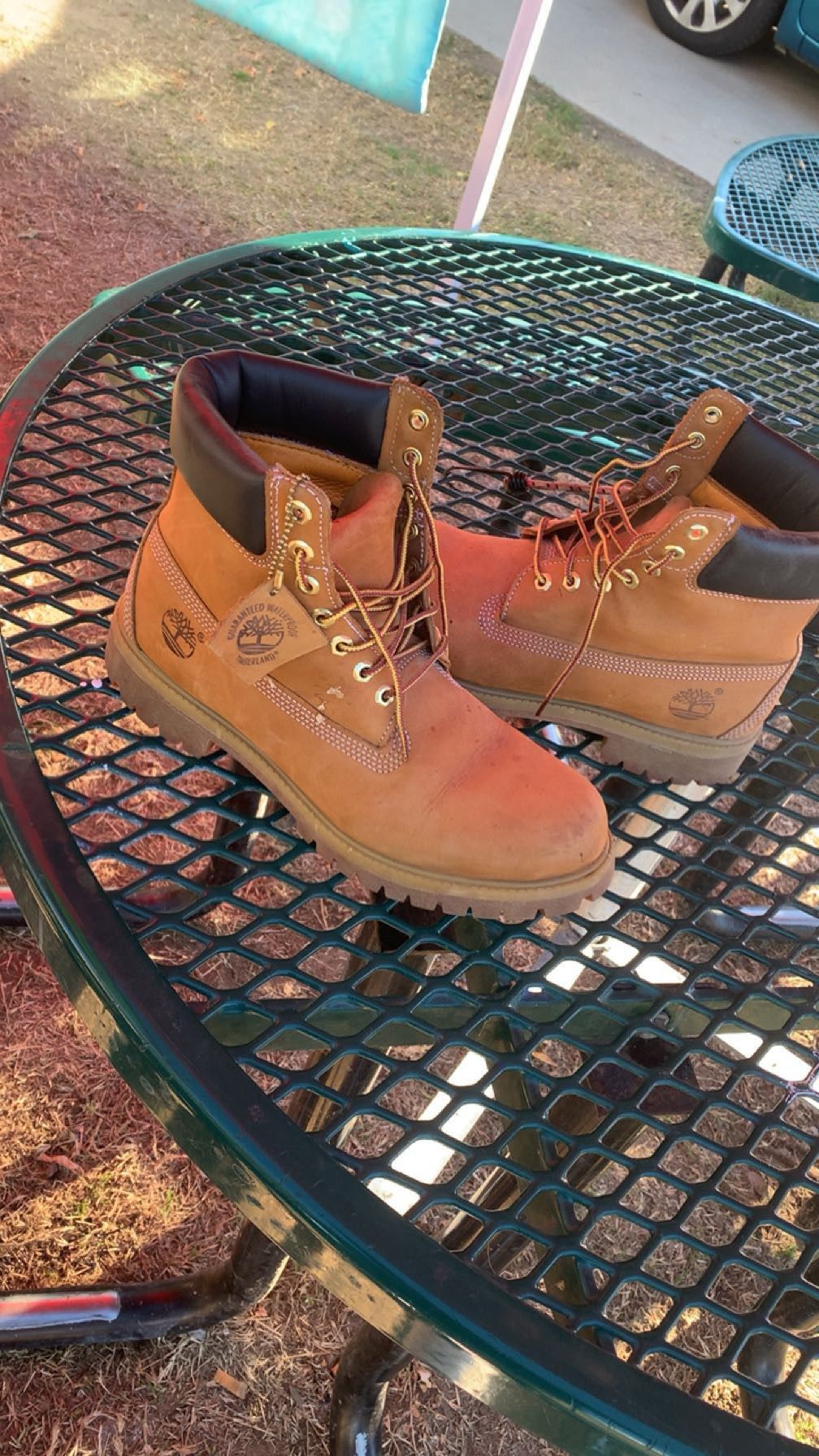 Size Ten Timberland Boots