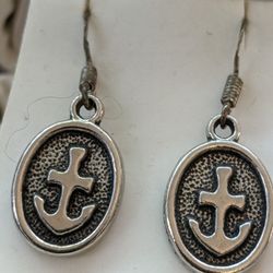 ANCHOR EARRINGS 