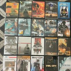 20 BRAND NEW DVD’s