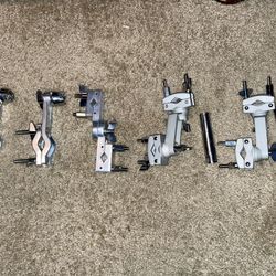drum kit cymbal and tom Gibrailar hardware