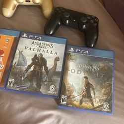 PS4 Game And Controller 