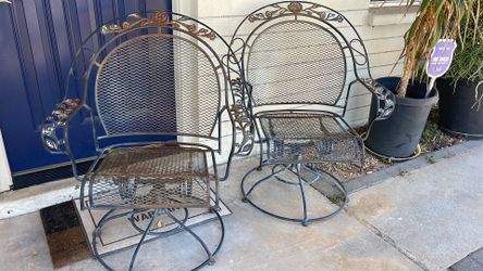 Iron Chairs