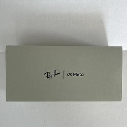 Ray-Ban Meta Wayfarer Smart Glasses RW4006 - Shiny Black - Clear Lenses - New