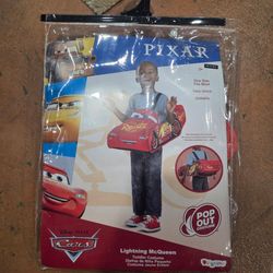 Disney Pixar Cars Lightning McQueen Toddler Costume