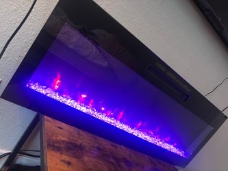 Electric Fireplace 42inch Beautiful!