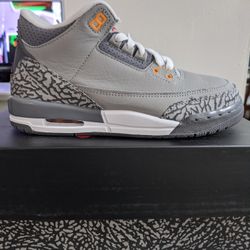 Jordan 3 Cool Grey Size 5y