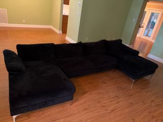 Black couch