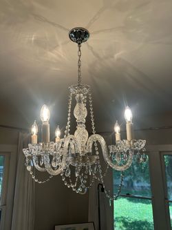 Five light chandelier