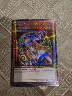Dark magician girl yugioh card