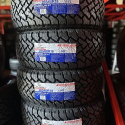 265/60R18 ATLANDER AT A SET OF FOUR NEW TIRES
