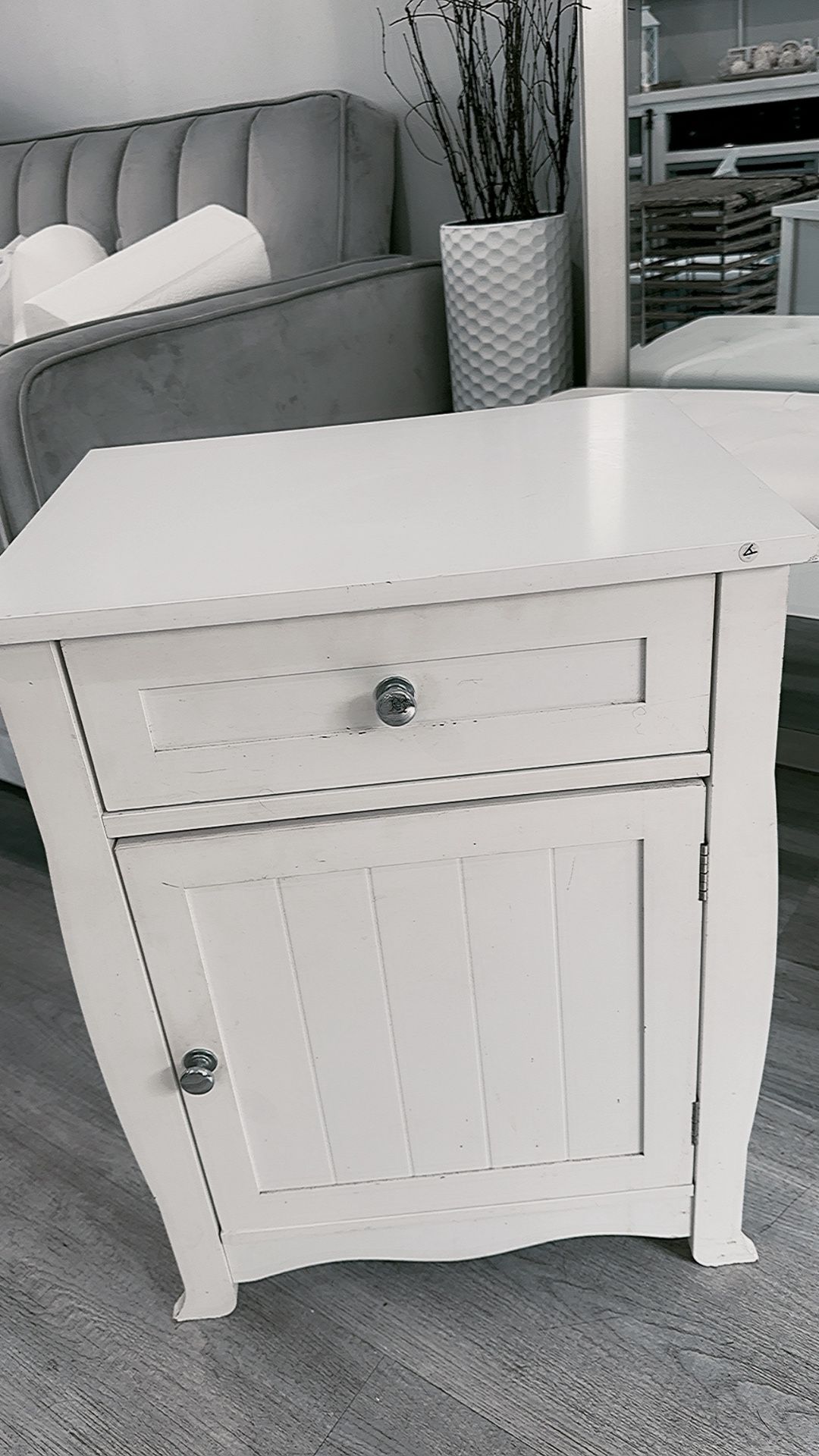 Dresser Storage Furniture Nightstand White