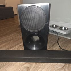 Samsung Soundbar And Sub