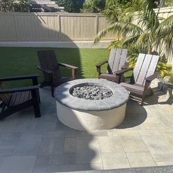 Polywood Modern Adirondack chairs