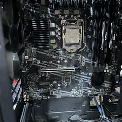 NO TRADES PC Build bundle: msi b460m pro-vdh wifi micro ATX, Intel i5-10400, 16 Gigs Ram And CPU Heatsink